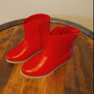 NEW Red Old Navy toddler boots size 8